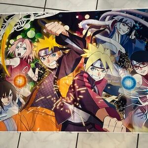 Mixed Naruto Characters Poster